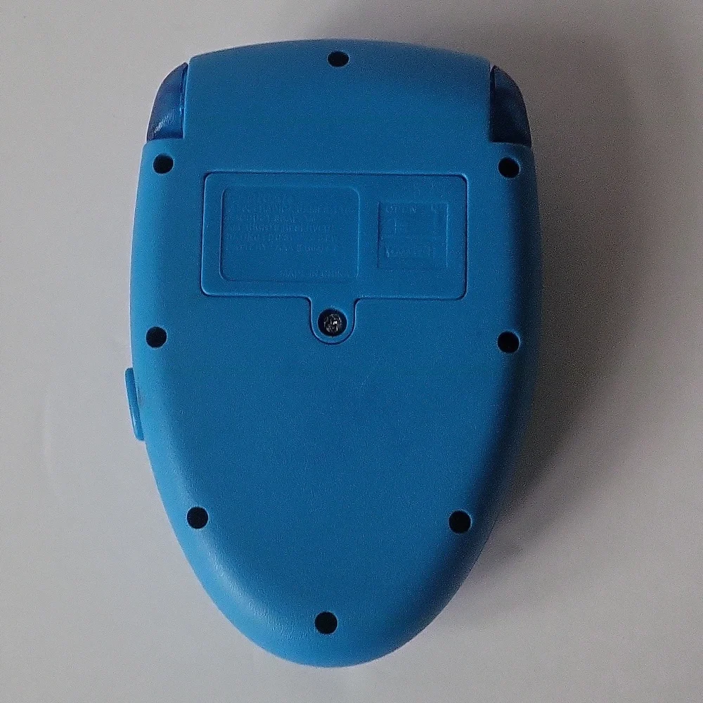 Tetris Lighted Electronic Handheld Travel Game Radica Fliptop Blue 2004 RADICA